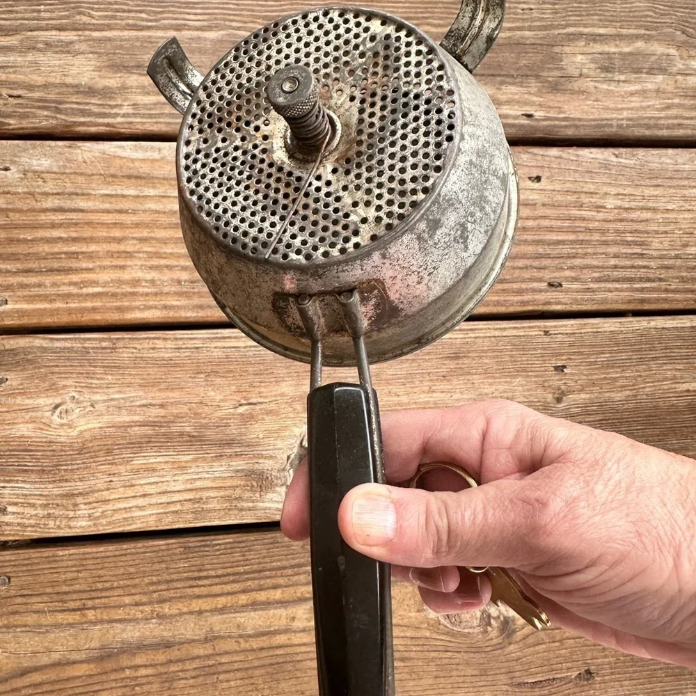 Vintage Foley food mill pototo or tomato grinder decor